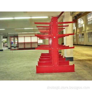 Blue / Orange Cantilever Racking System With Cold Rolling S